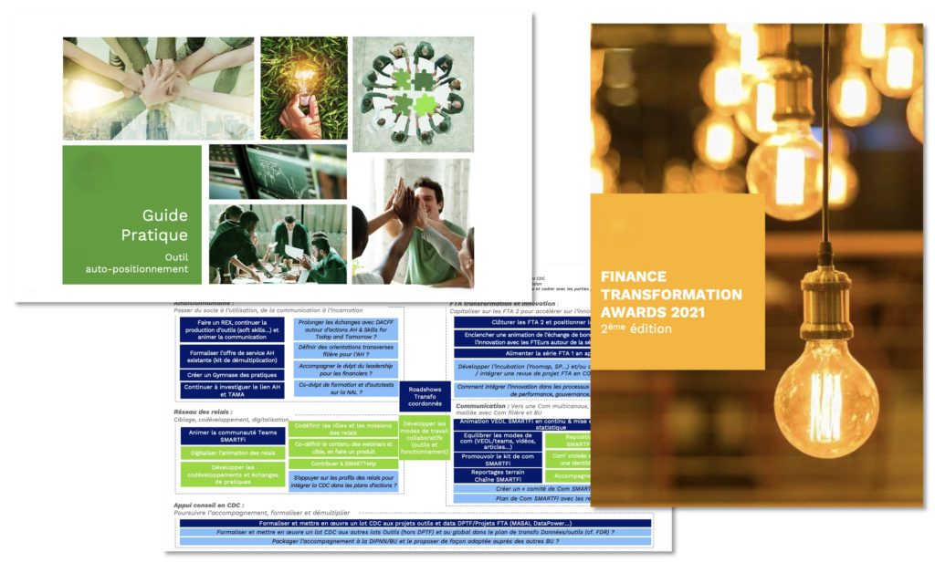 Livrables guide plan d'action transformation