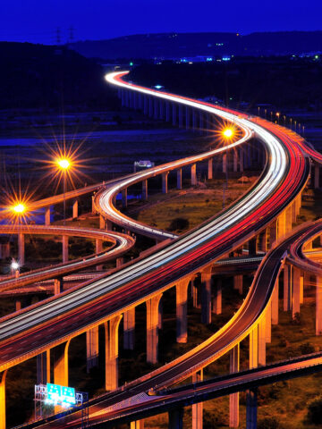 réseau route électricité