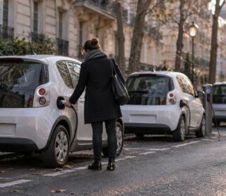Station d autopartage electrique en ville